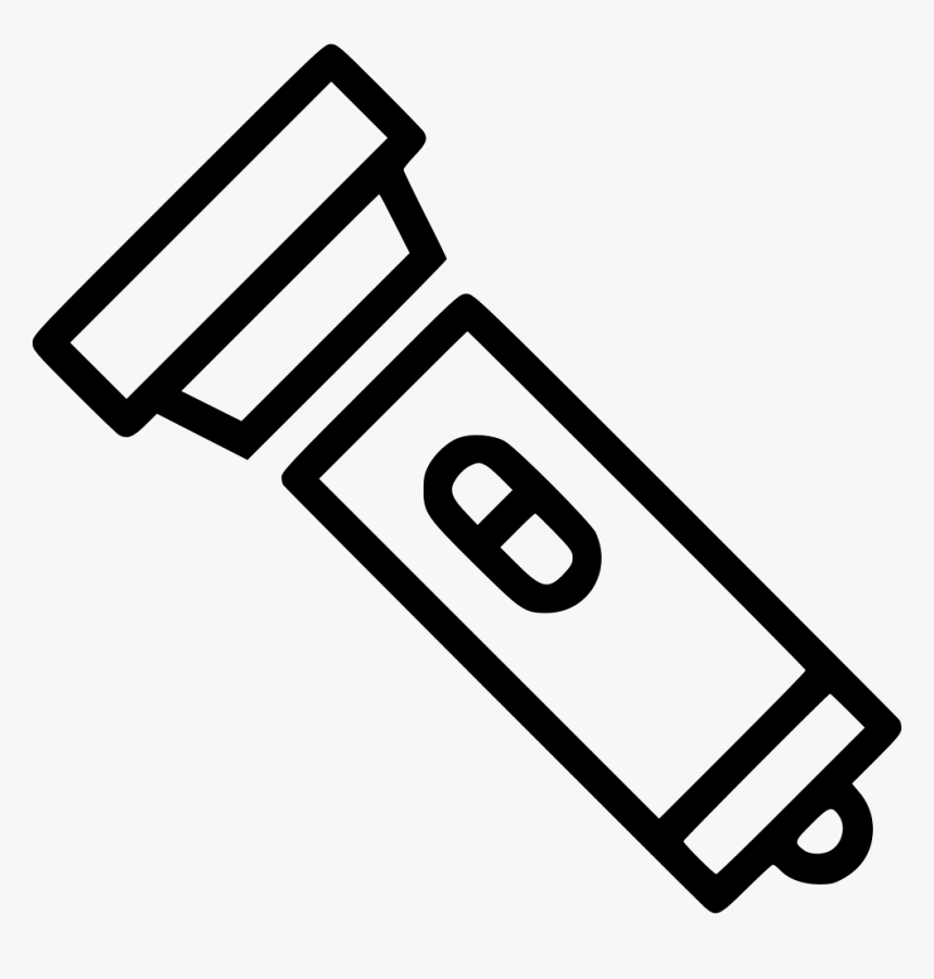 Lantern Flashlight Light Tool Night - Icon, HD Png Download