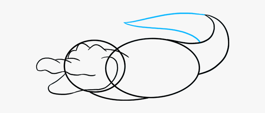 How To Draw Alligator - Line Art, HD Png Download