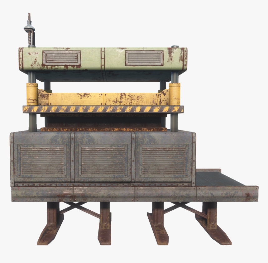 Nukapedia The Vault - Bench, HD Png Download