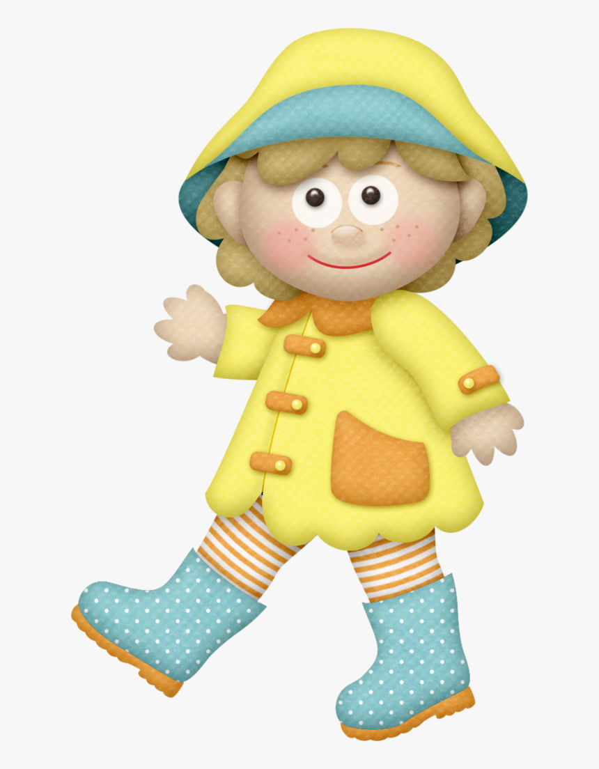 Niños Bajo La Lluvia Png, Transparent Png