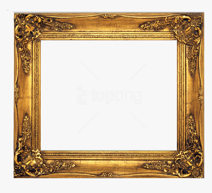 Free Png Best Stock Photos Classical Horizontal Transparent - Old Fashioned Frame Png, Png Download