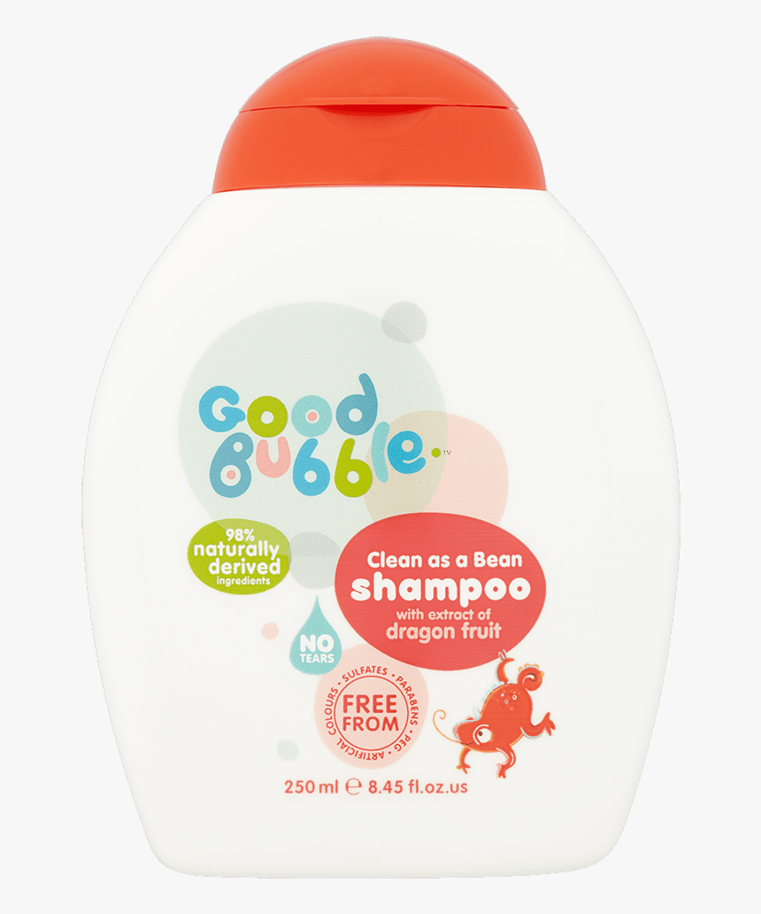 Clean As A Bean Shampoo With Dragon Fruit Extract - Plastic Bottle, HD Png Download