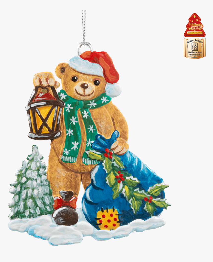 Christmas Bear - Illustration, HD Png Download