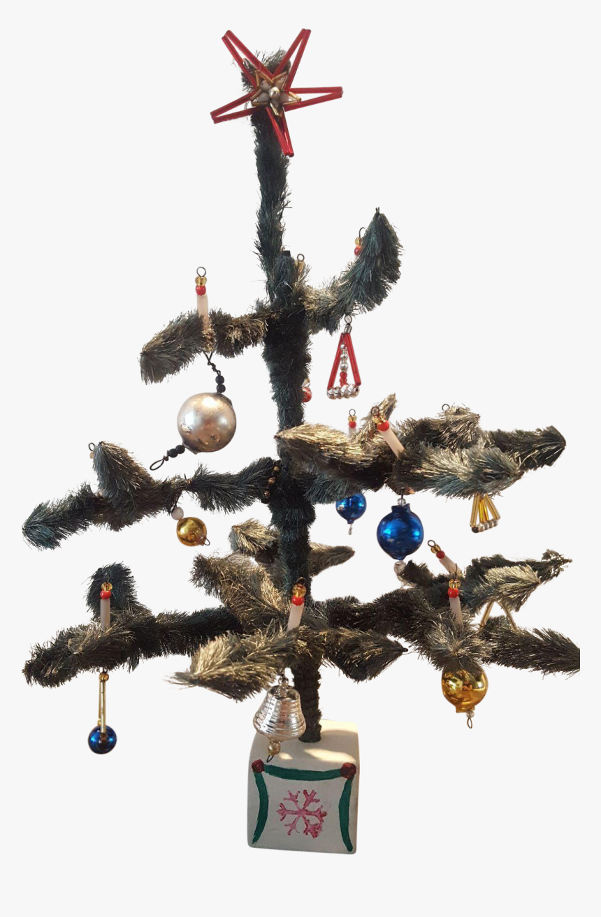 Beautiful Rare Old Christmas Tree Found At Www - Old Christmas Tree Png, Transparent Png
