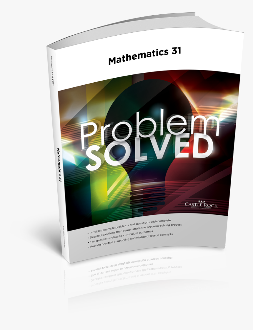 Mathematics 31 Problemsolved, HD Png Download