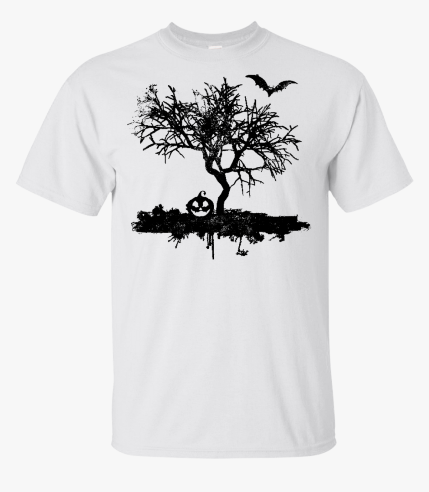 Scary Vintage Bat Tree Pumpkin Halloween Costume Youth/infrant/toddler - Adansonia, HD Png Download