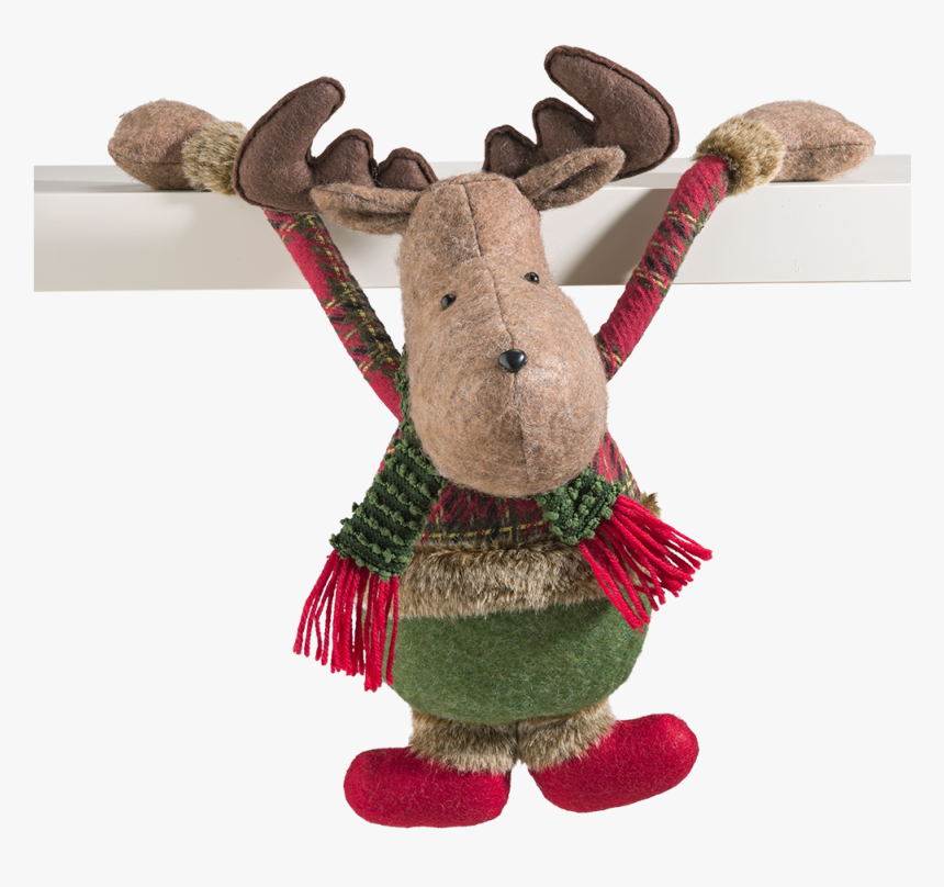 Clinging Moose - Stuffed Toy, HD Png Download