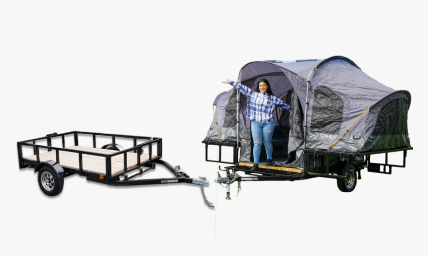 Camping Tent Trailer, HD Png Download