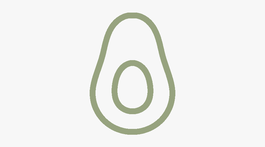 Avocado Share - Circle, HD Png Download
