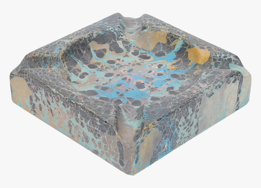 Concrete Cat Incense Holder Ash Tray - Ceramic, HD Png Download