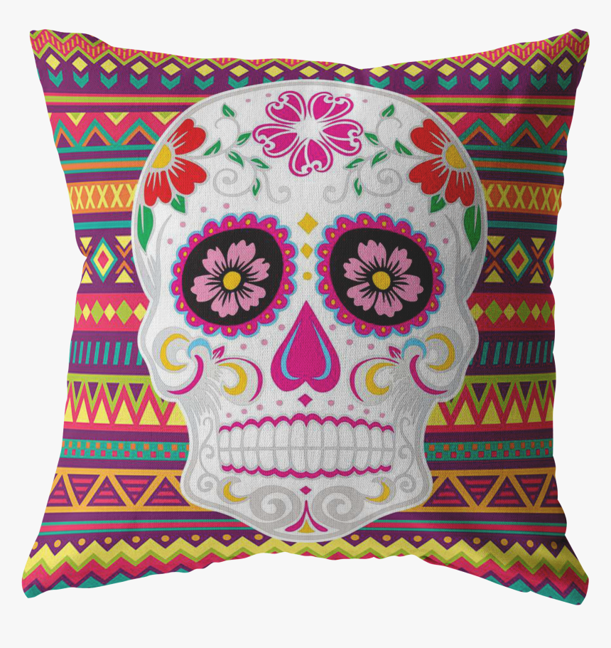 Sarape Alegría Pillow - Cushion, HD Png Download