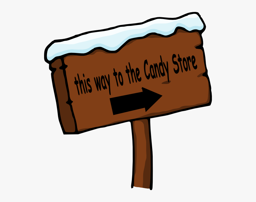 Clipart Candy Sign - Candy Store Clip Art, HD Png Download