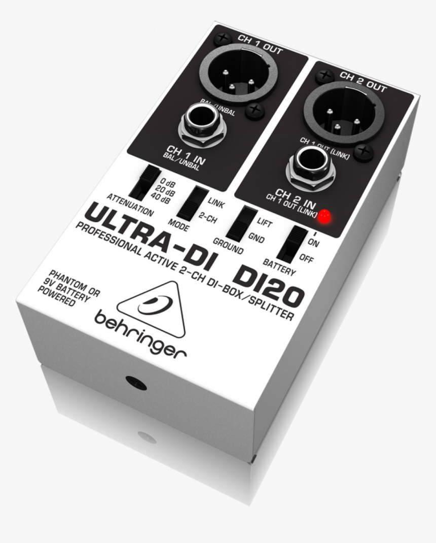 Behringer Ultra Di Di20, HD Png Download
