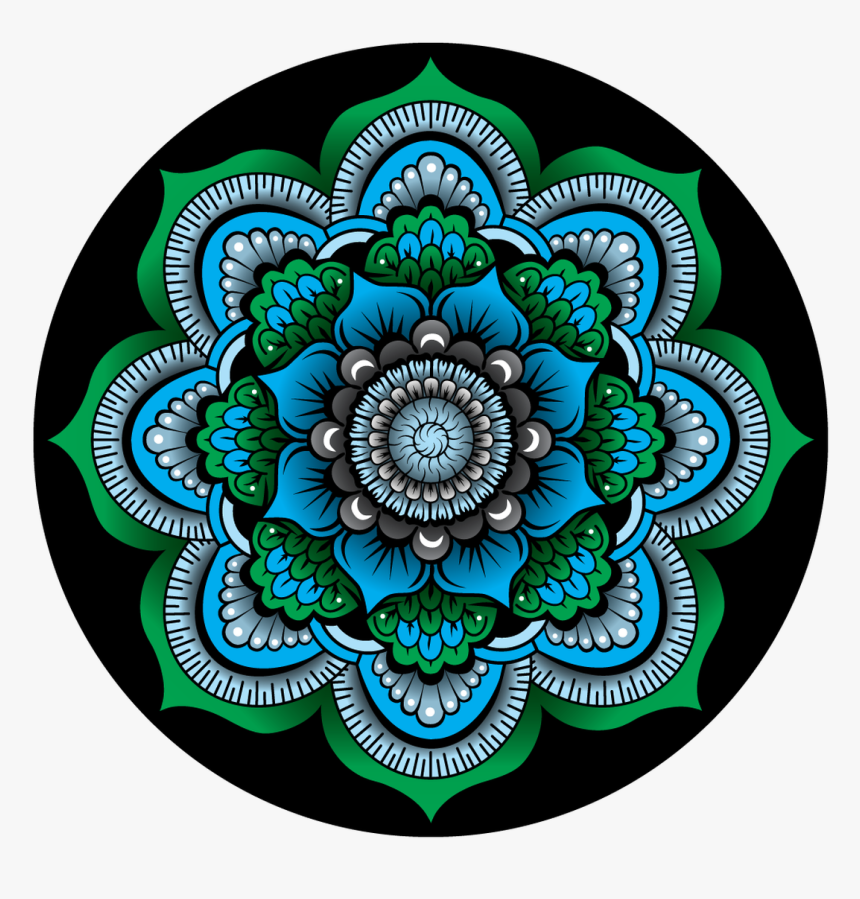 Apollo Design Cs-3445 Emerald Bloom Colourscenic Glass - Star Of Ishtar, HD Png Download