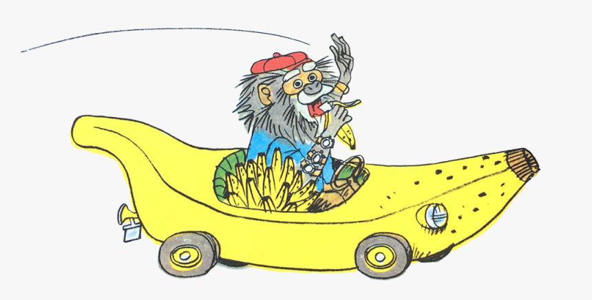 Bananas-gorilla2 - Cartoon, HD Png Download