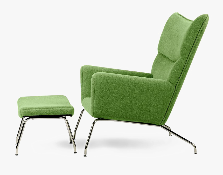 Wing Chair Png Transparent Picture - Ottoman, Png Download