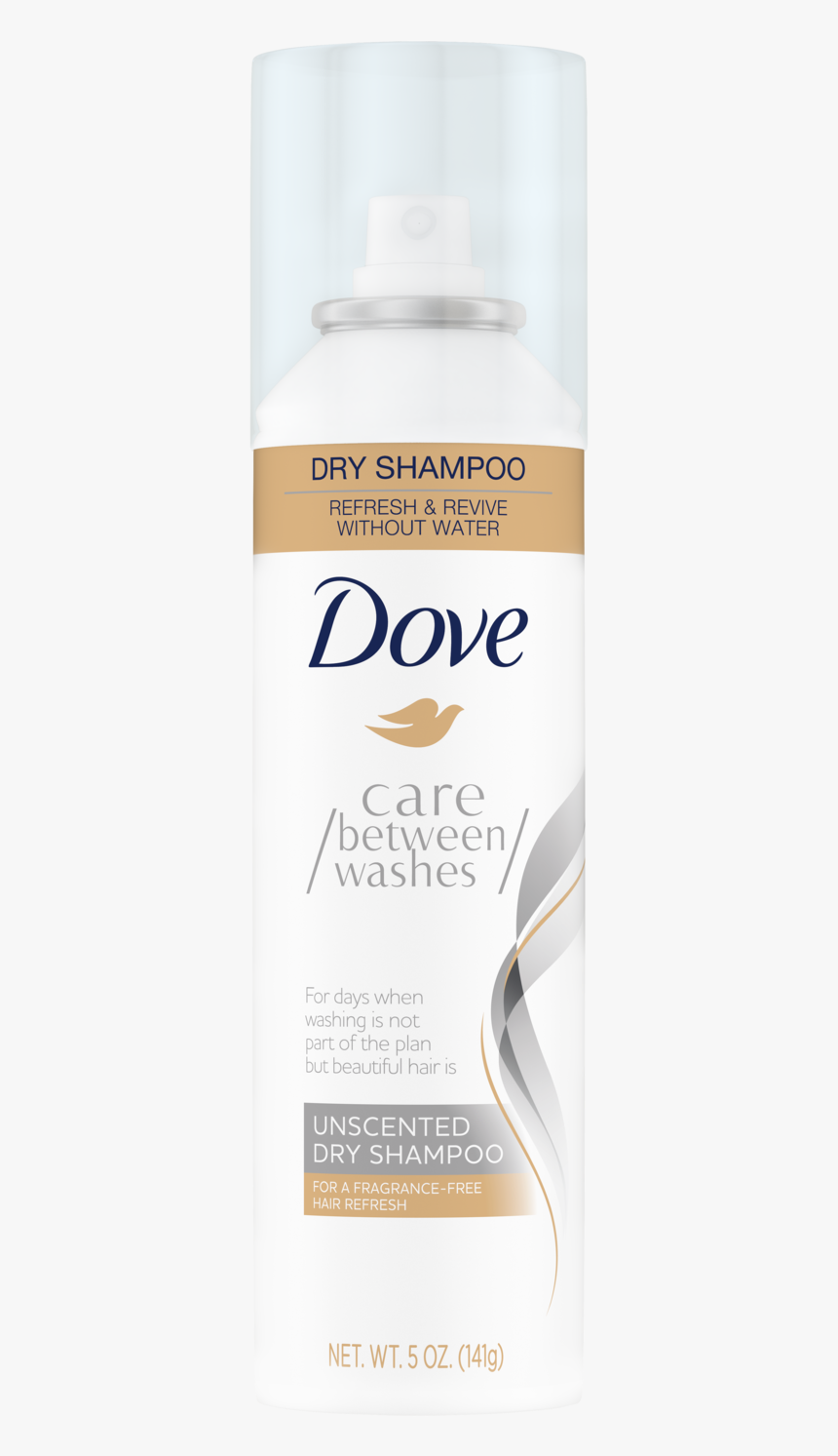 Dove Unscented Dry Shampoo 5 Oz - Bottle, HD Png Download