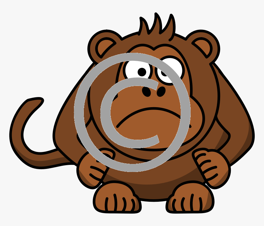 Cartoon Monkey Clipart, HD Png Download