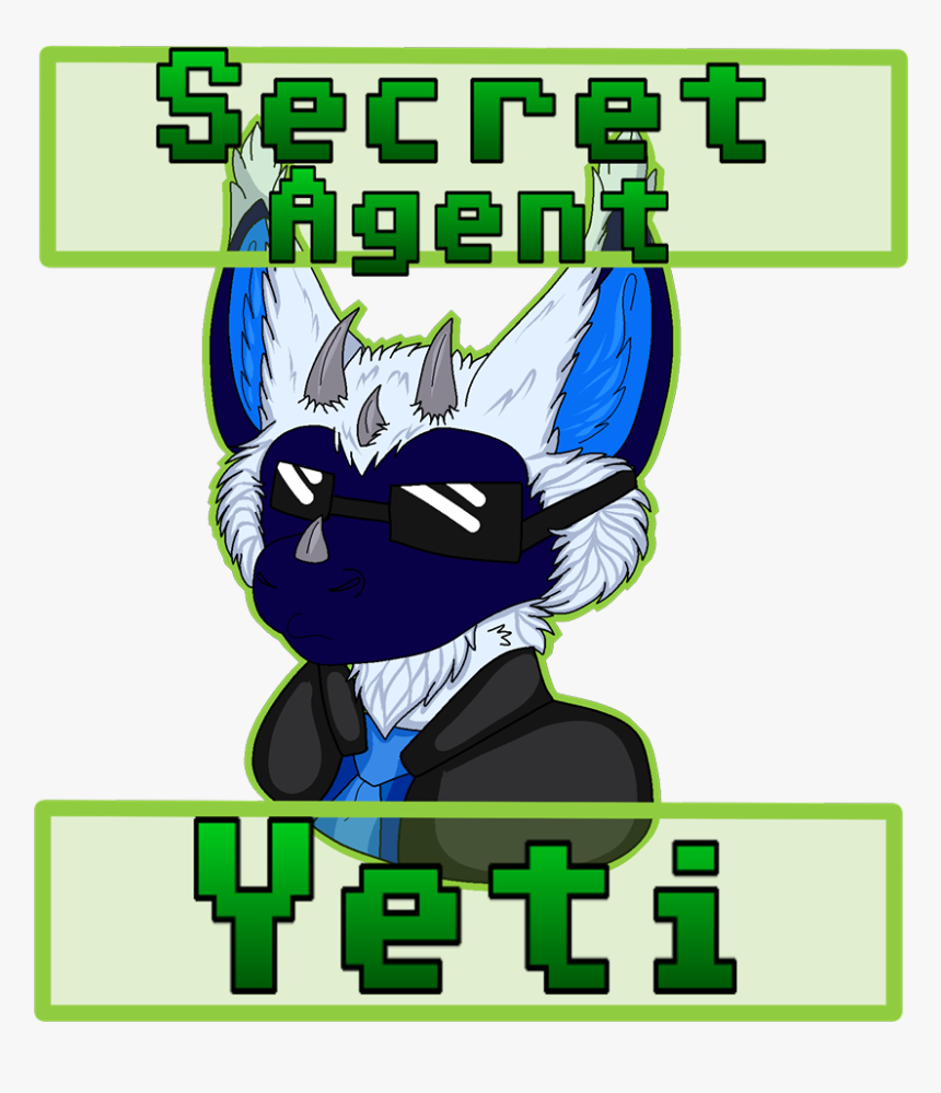 Secret Agent Yeti - Cartoon, HD Png Download