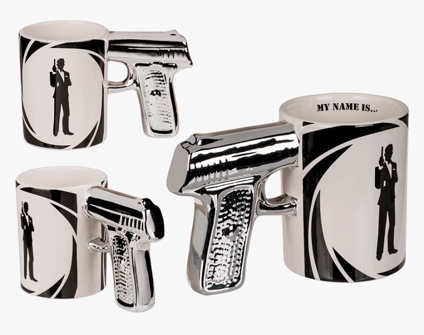 Mug Pistol Secret Agent - James Bond, HD Png Download