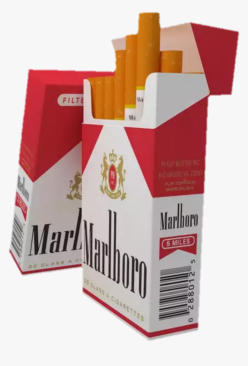 Red Marlboro, HD Png Download