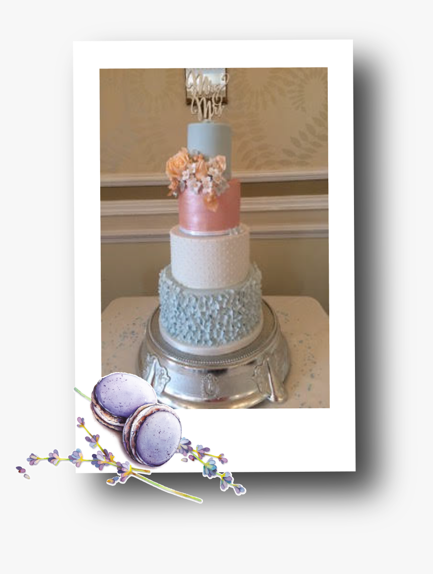 The Lavender Whisk Cake Polaroid - Cake Decorating, HD Png Download