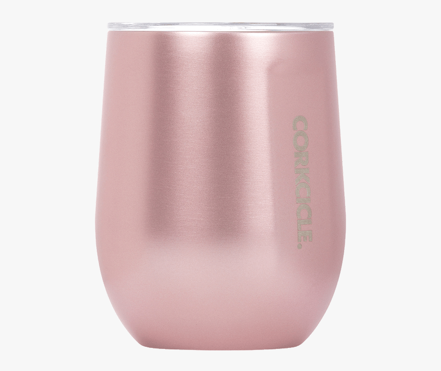 Corkcicle Stemless - Rose Metallic - Corkcicle Metallic Stemless Rose, HD Png Download