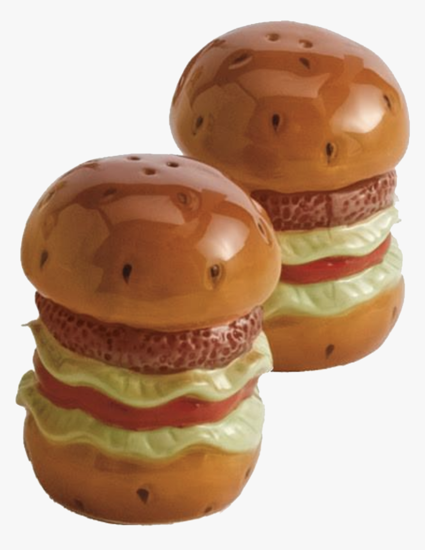 Hamburger Salt &amp - Hamburger Salt And Pepper Shakers, HD Png Download