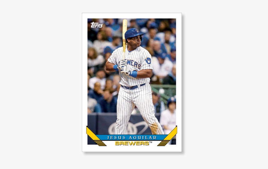 Jesus Aguilar 2019 Archives Baseball 1993 Topps Poster - Baseball Player, HD Png Download
