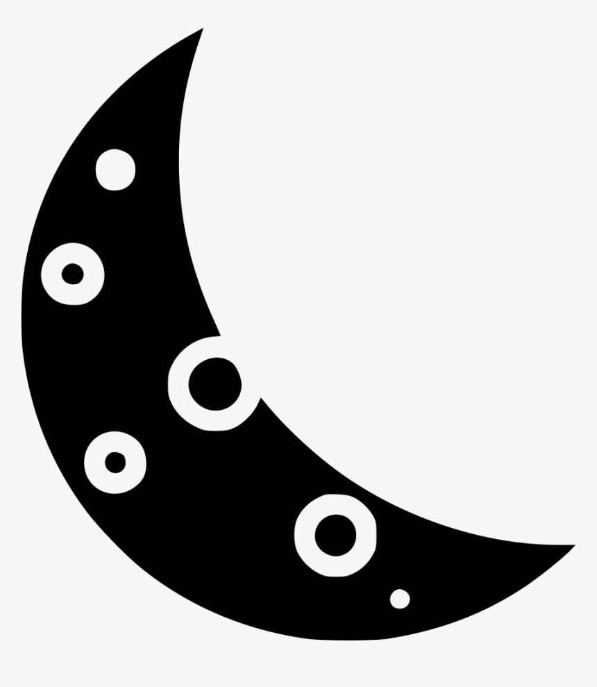 Moon Planet Astrology Solar System Satelite Natural - Crescent, HD Png Download