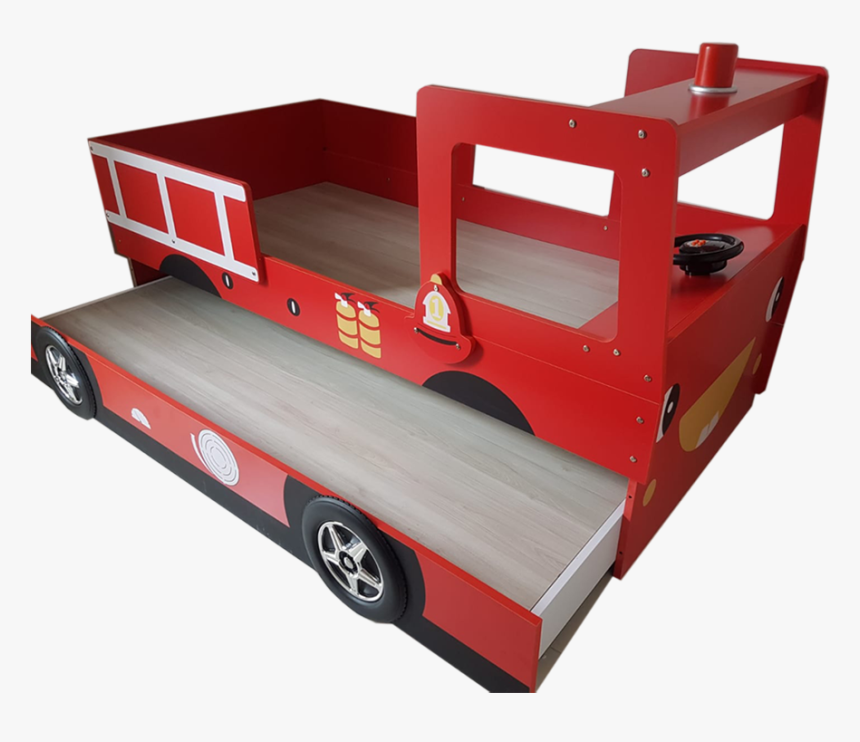 Fire Truck Bed With Pull Out Bed, HD Png Download