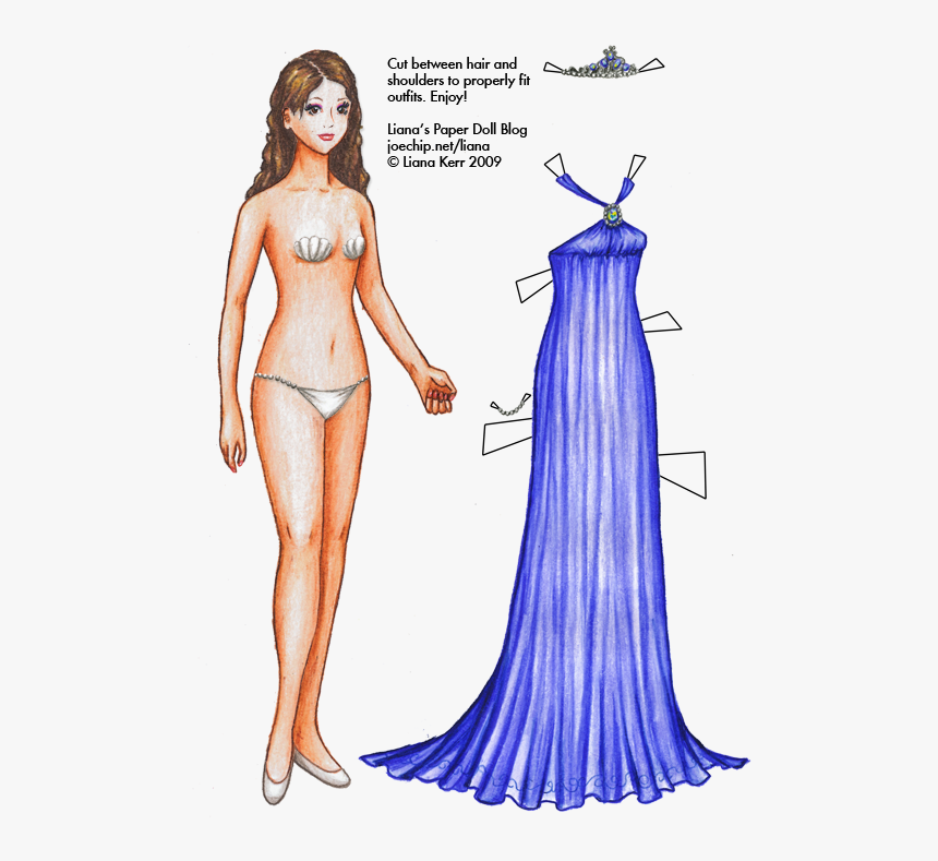 Liana's Paper Doll Blog, HD Png Download