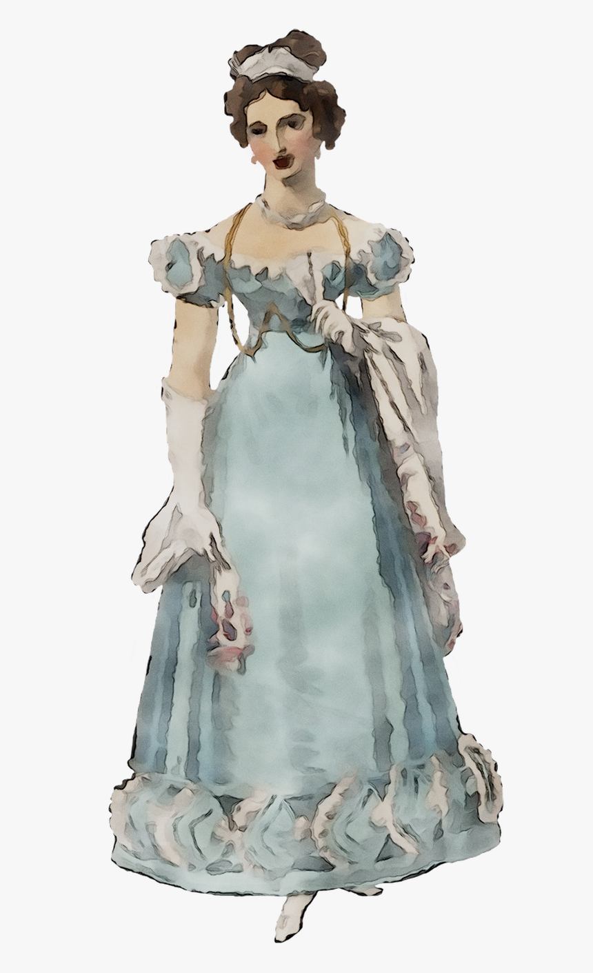 Gown Design Costume Download Free Image Clipart - Gown, HD Png Download