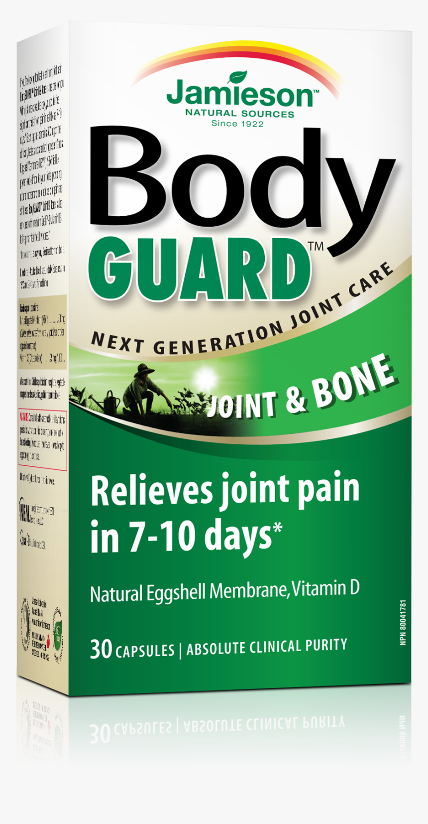 Bodyguard™ Joint & Bone, 30 Caps , Png Download - Jamieson Vitamins, Transparent Png