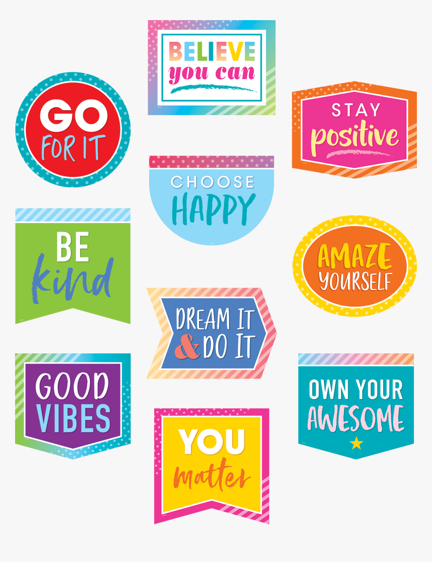 Positive Sayings, HD Png Download