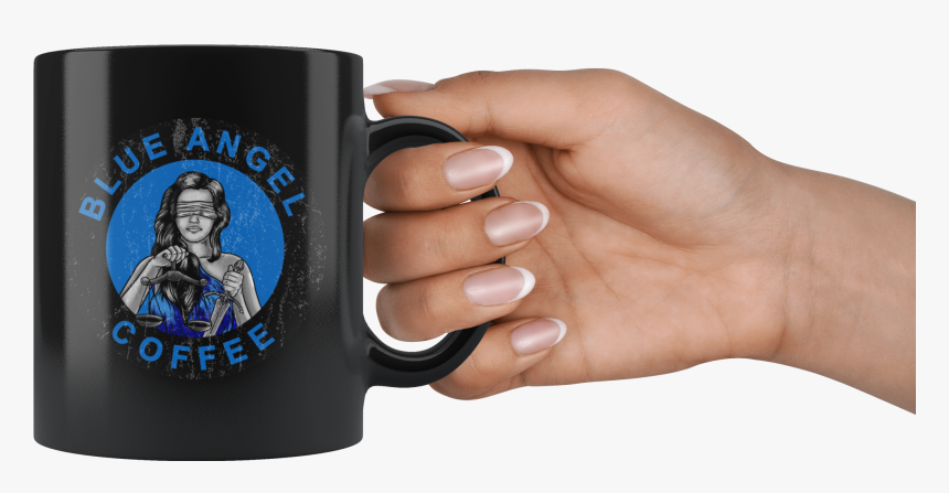 Lady Justice Coffee Mug - Baby Yoda Mandalorian Cup, HD Png Download
