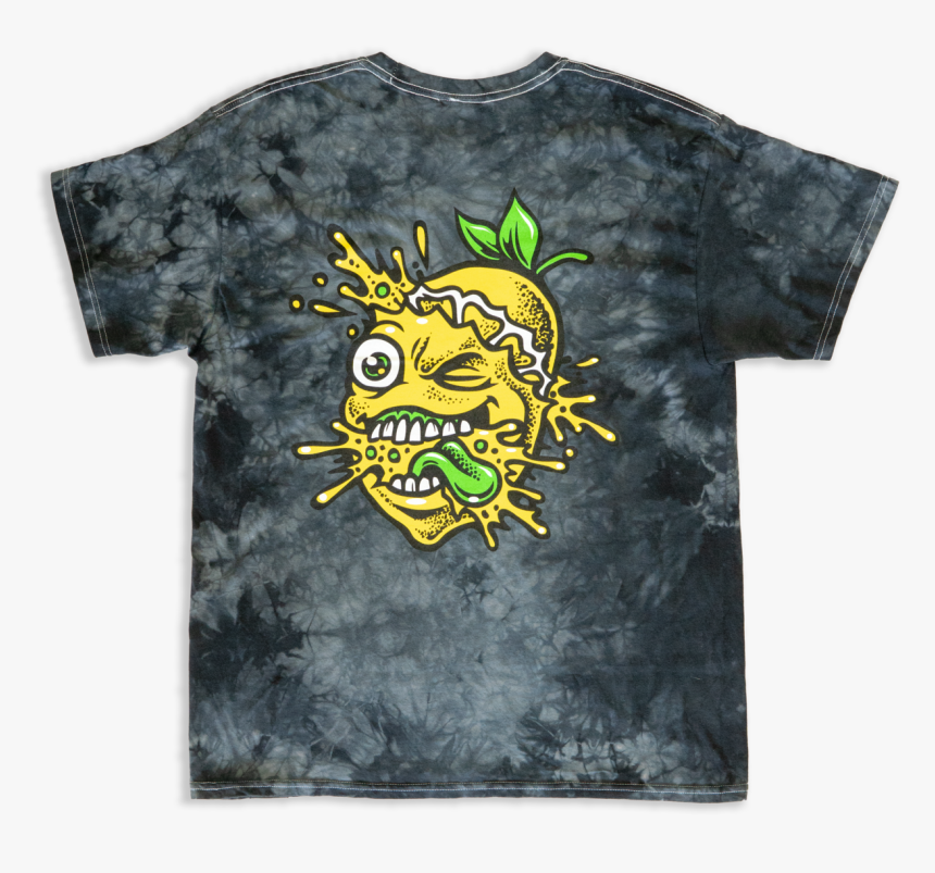 Lemon Splat Crystal Wash T-shirt 
 Class - Illustration, HD Png Download