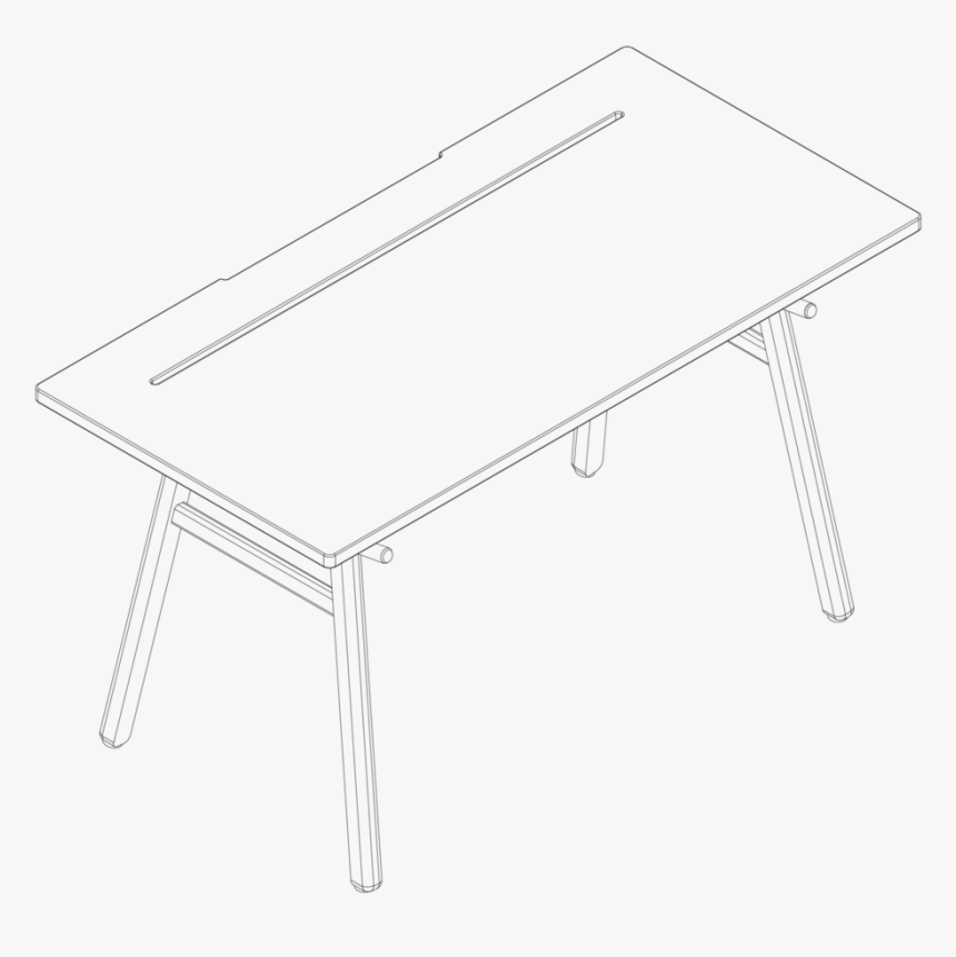 Desk 02 Illustration - Coffee Table, HD Png Download