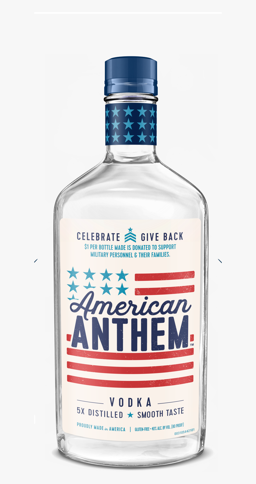 American Anthem Vodka - American Anthem Vodka 750ml, HD Png Download