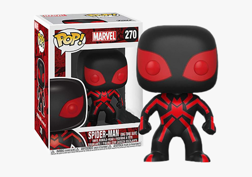 Spiderman Big Time Suit Funko Pop, HD Png Download