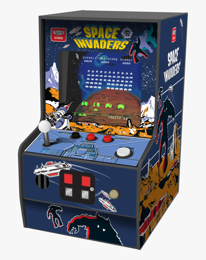 My Arcade Reveals Collectible Space Invaders Micro - Original Space Invaders Arcade, HD Png Download