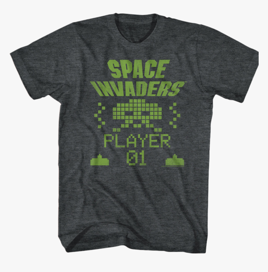 Koch Media T-Shirt Space Invaders Game Over, Multicolor 001, Taglia X-Large Uomo