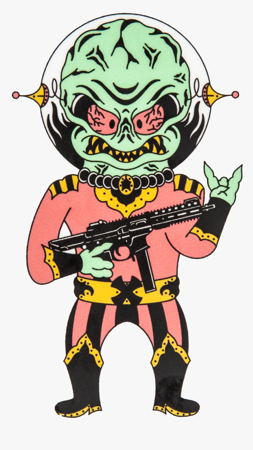 Space Creep Sticker - Cartoon, HD Png Download