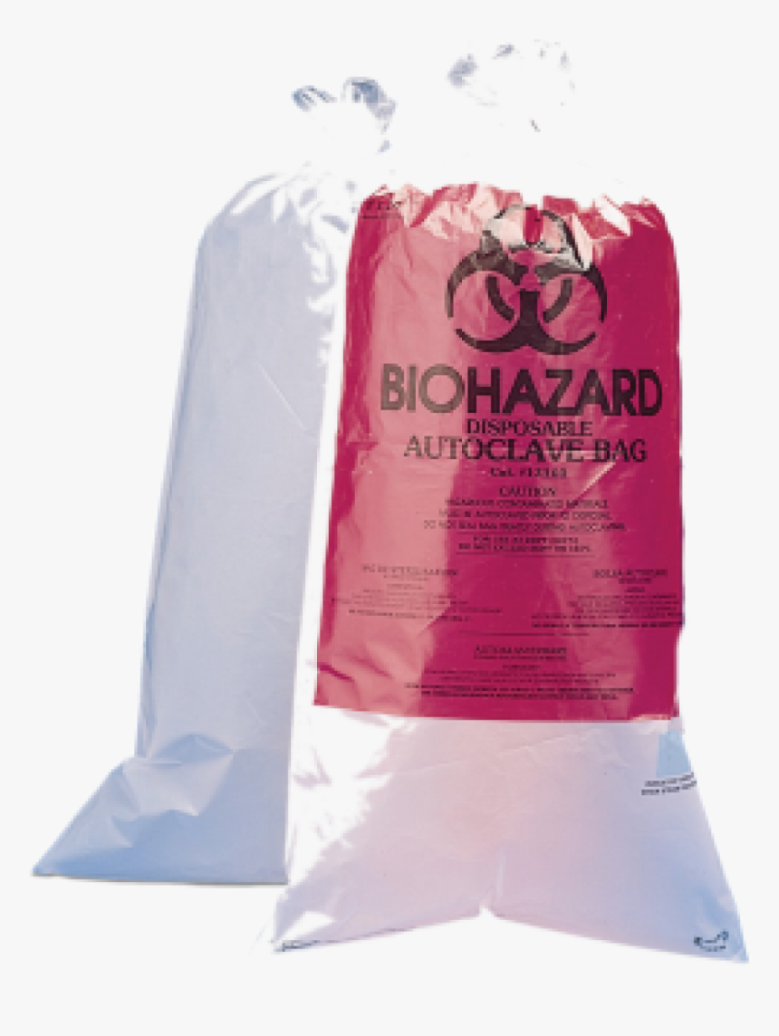 Photo Of Bel-art Clear Biohazard Disposal Bags - Waste, HD Png Download
