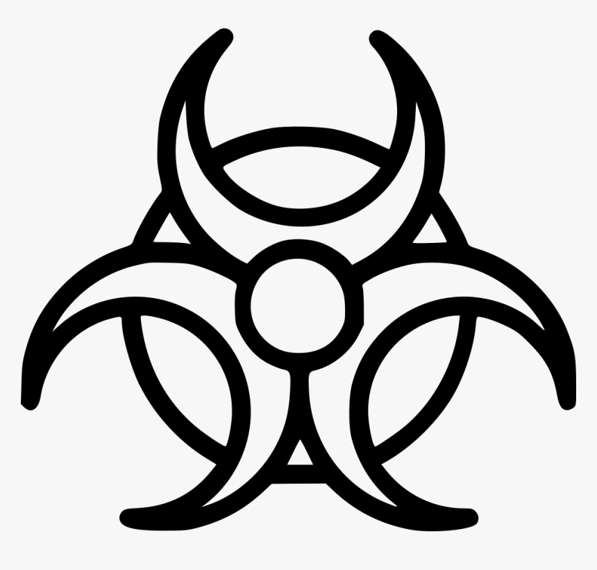 Biohazard - Simbolo Residuos Peligrosos Vector, HD Png Download