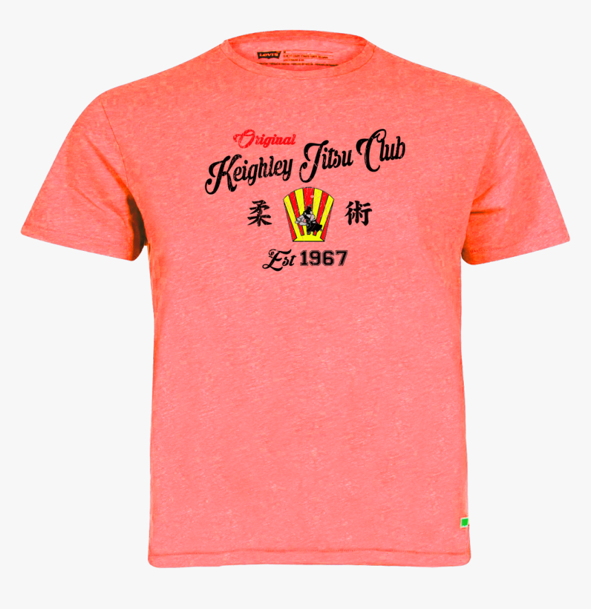 Coral T-shirt - Active Shirt, HD Png Download