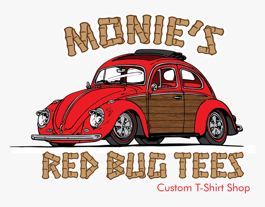 Redbugtees - Volkswagen Beetle, HD Png Download