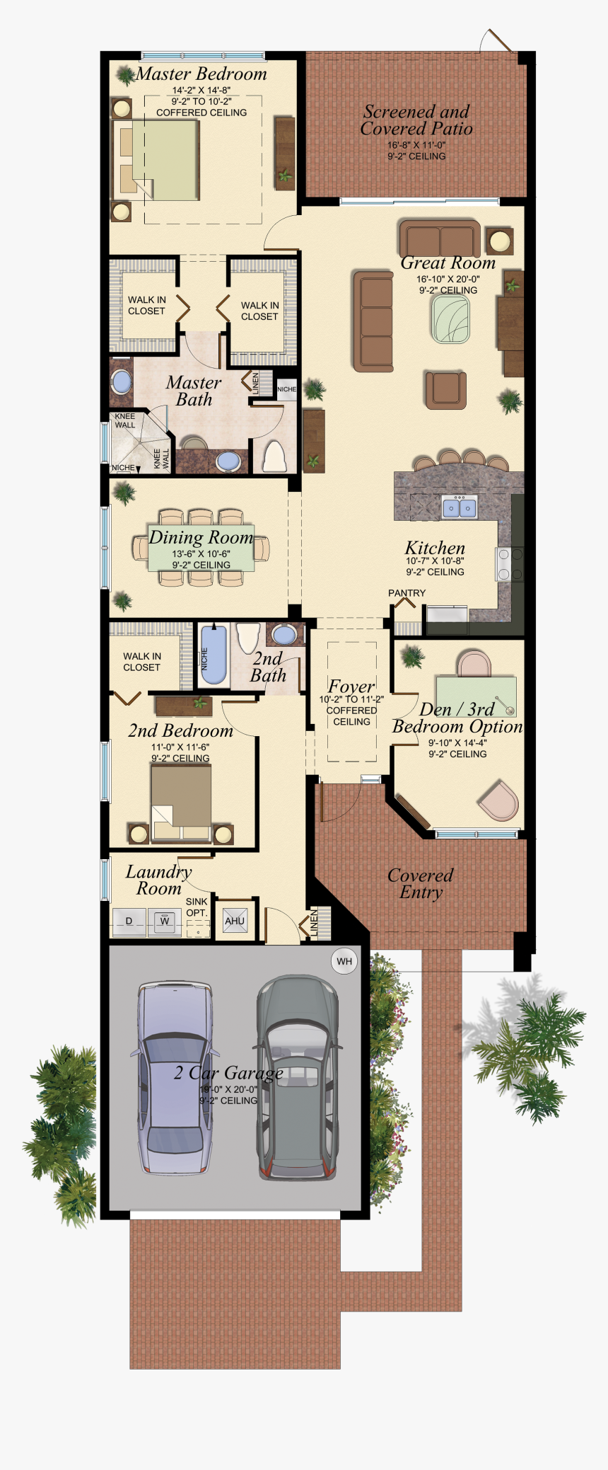 Transparent Dream Home Clipart - Modelo De Casas De 6 X 20, HD Png Download