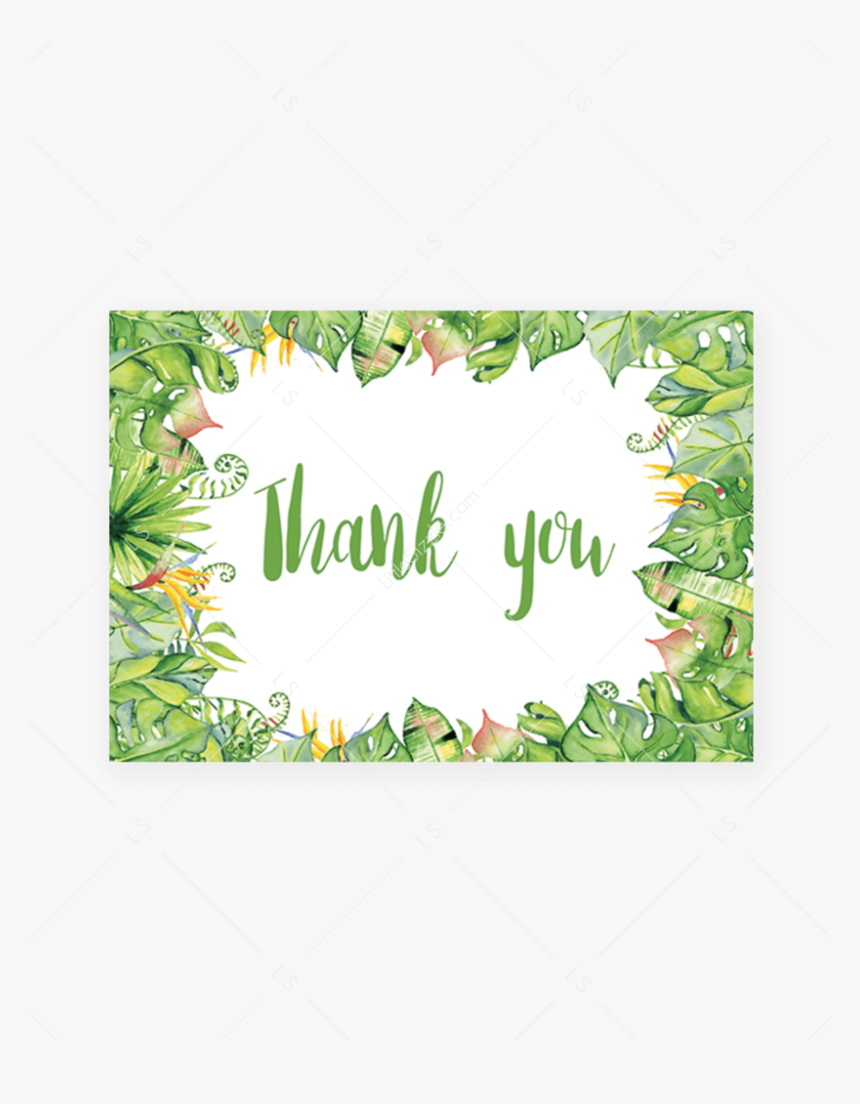 Transparent Banana Leaves Png - Luau, Png Download