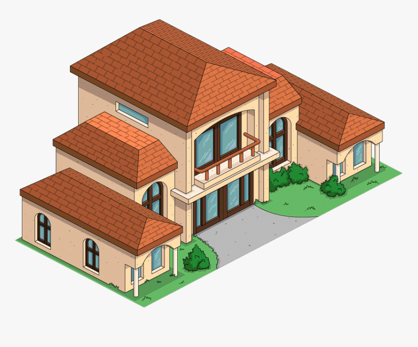 Simpsons House Png The Simpsons, Transparent Png , Transparent Png